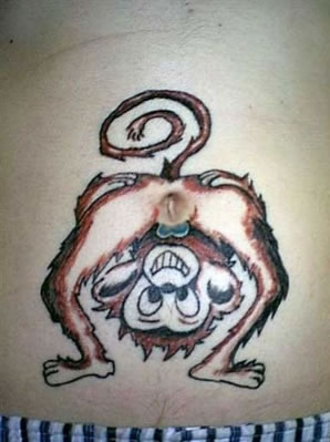 Monkey Tattoo.
