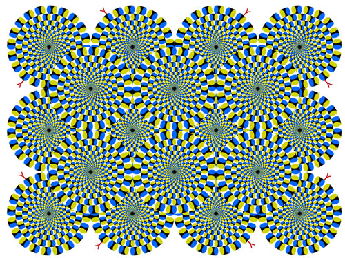This image is NOT animated, it just appears to be moving.